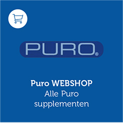 Puro Food Supplements Webshop - Alle Puro voedings supplementen online kopen